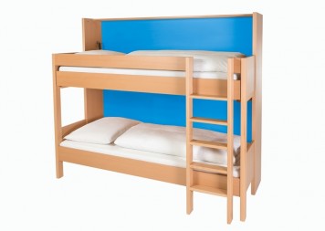 Klappstockbett ( Etagenbett ) blau